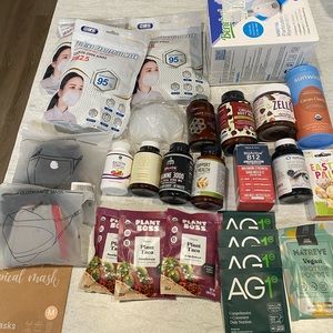 Huge beauty supplies/healthcare lot all new & sealed & current date lot of 27!!